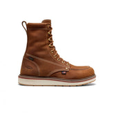 Men's Liberty 8" Waterproof Boot (Soft Toe) | Leather Brown/Birch