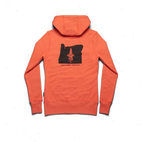 Women's PNW Hoodie  |  Burnt Ochre