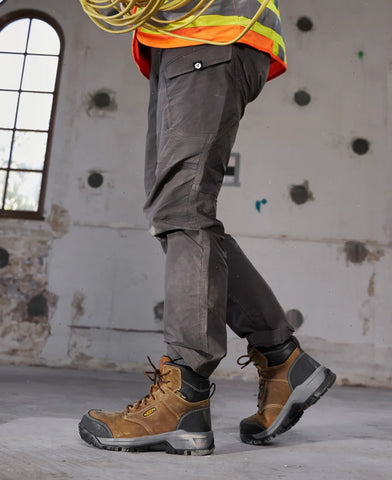 Women's Evanston 6" ESD Boot (Carbon Toe)  |  Bison/Black