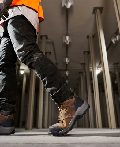 Men's Evanston 6" ESD Boot (Carbon Toe)  |  Bison/Black