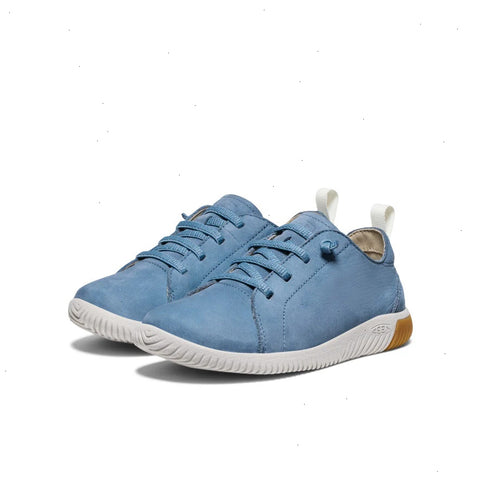 Big Kids' KNX Leather Sneaker  |  Coronet Blue/Vapor