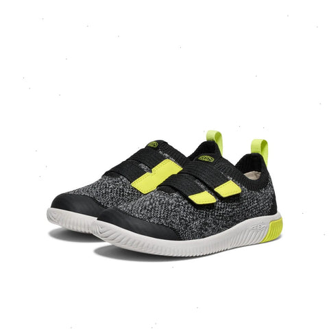 Little Kids' KNX Knit Double Strap  |  Black/Evening Primrose