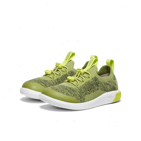 Little Kids' KNX Knit Sneaker  |  Iguana/Evening Primrose