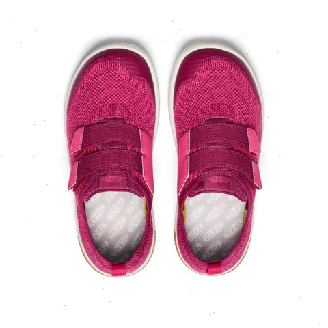 Big Kids' KNX Knit Double Strap  |  Beaujolais/Raspberry