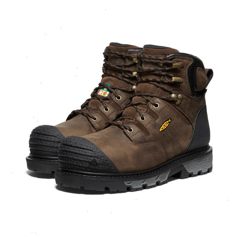 Men's CSA Camden 6" Waterproof Boot (Carbon Toe)  |  Dark Earth/Black