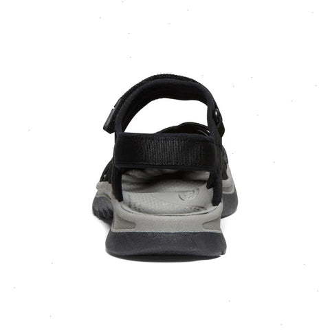 Women's Rose Sandal  |  Black/Neutral Gray