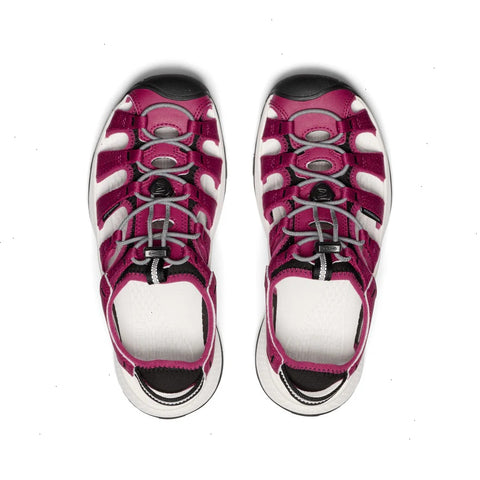 Women's Astoria West Sandal  |  Beaujolais/Star White