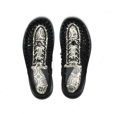 Men's UNEEK Sneaker x T.H.C.  |  Blk Raven Paisley
