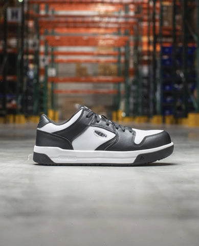 Men's Overton Work Shoe (Carbon Toe)  |  Star White/Black