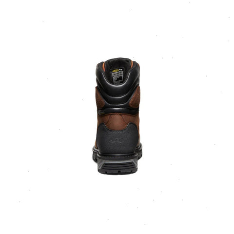 Men's Camden 8" Insulated Waterproof Boot (Carbon Toe)  |  Leather Brown/Black