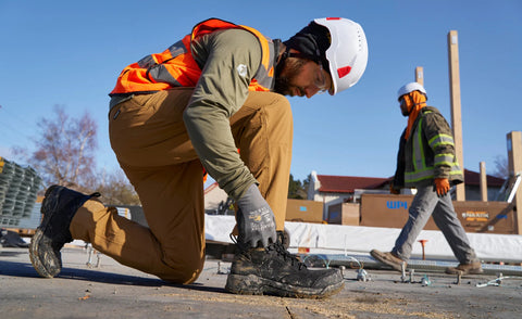 Men's Evanston 6" Waterproof Boot (Carbon Toe)  |  Black/Black