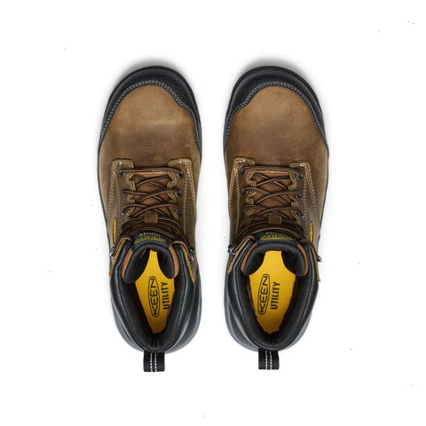 Men's Evanston 6" Insulated Waterproof Boot (Carbon Toe)  |  Bison/Black