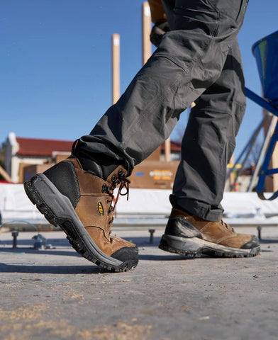 Men's Evanston 6" Waterproof Boot (Soft Toe)  |  Bison/Black