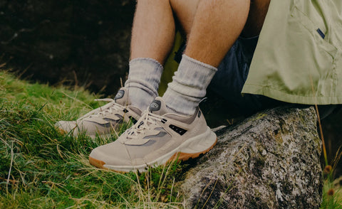 Men's Hightrail Waterproof Wide Hiking Shoe  |  Brindle/Birch