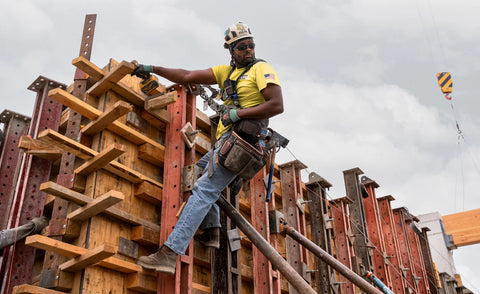 Men's San Jose 6" Waterproof 90° Heel Boot (Aluminum Toe)  |  Bison/Black