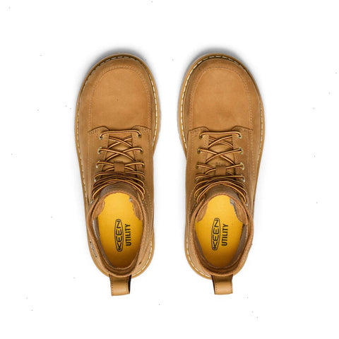 Men's San Jose 6" Waterproof 90° Heel Boot (Aluminum Toe)  |  Bistre/Gum