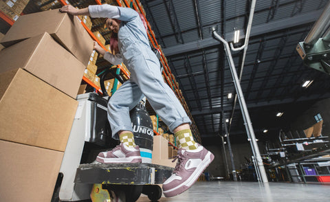 Women's Overton Work Shoe (Carbon Toe)  |  Star White/Black