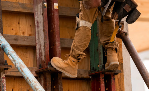 Men's San Jose 6" Waterproof 90° Heel Boot (Soft Toe)  |  Bistre/Gum