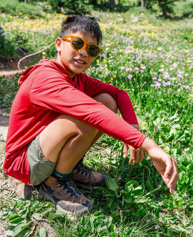 Little Kids' Targhee IV Waterproof Hiking Boot  |  Bison/Brindle