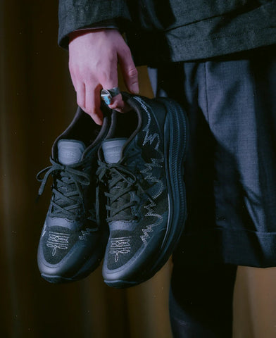 Men's WK500 Walking Shoe x Engineered Garments  |  Black/Black