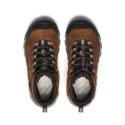 Big Kids' Targhee IV Waterproof Hiking Boot  |  Bison/Brindle