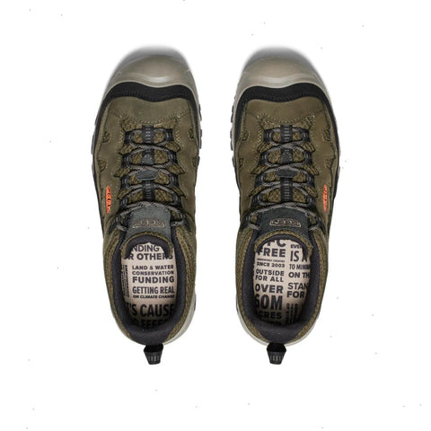 Men's Targhee IV Vented Hiking Shoe  |  Dark Olive/Gold Flame