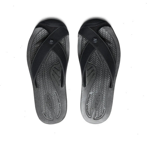 Men's Barbados Flip-Flop  |  Black/Steel Grey