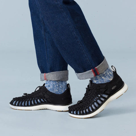 Men's UNEEK O3 Sneaker Sandal  |  Black/Star White