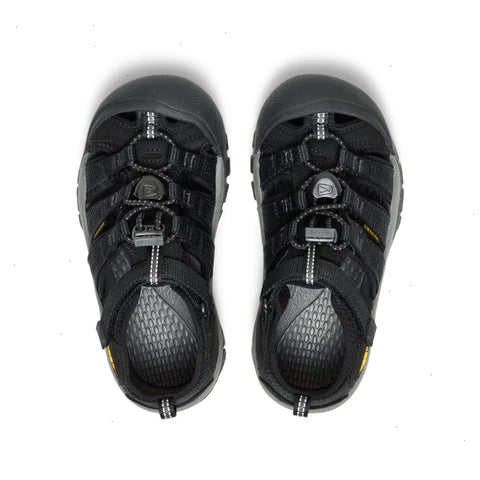 Little Kids' Newport H2  |  Black/KEEN Yellow