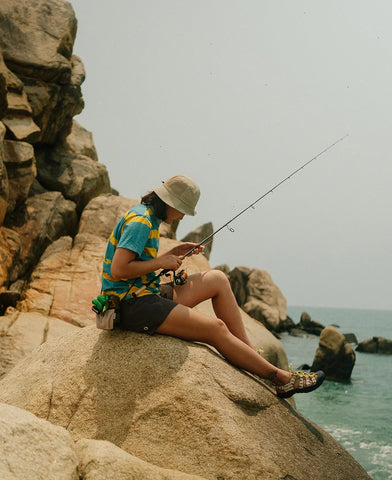 Women's Newport Retro Sandal x An Ko Rau  |  An Ko Rau Multi