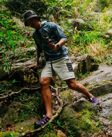 Men's Newport Retro Sandal x An Ko Rau  |  An Ko Rau Purple