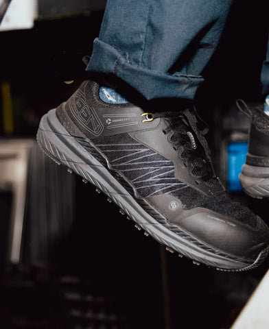 Men's Speedworks Work Sneaker (Carbon Toe)  |  Black/Steel Grey