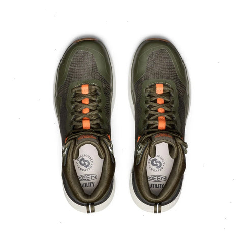 Men's Synchro Waterproof Work Boot (Carbon Toe)  |  Forest Night/Gum