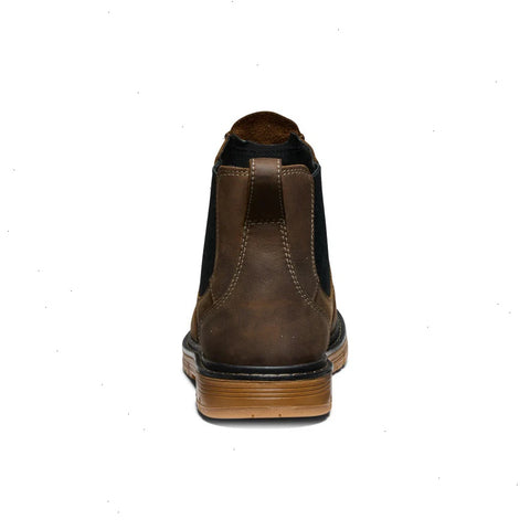 Men's San Jose Chelsea 90° Heel Boot (Aluminum Toe)  |  Cascade Brown/Gum