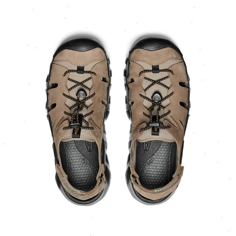 Men's Hyperport Fisherman Leather Sandal  |  Brindle/Oak Buff