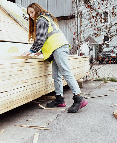 Women's Snapline RF Waterproof Boot (Carbon Toe)  |  Magnet/Black