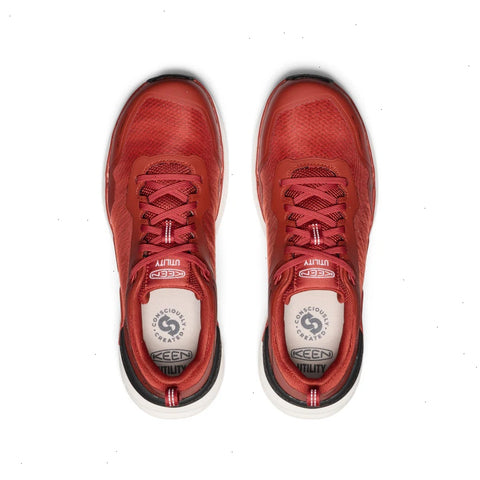 Men's Speedworks Work Sneaker (Carbon Toe)  |  Red Ochre/Black