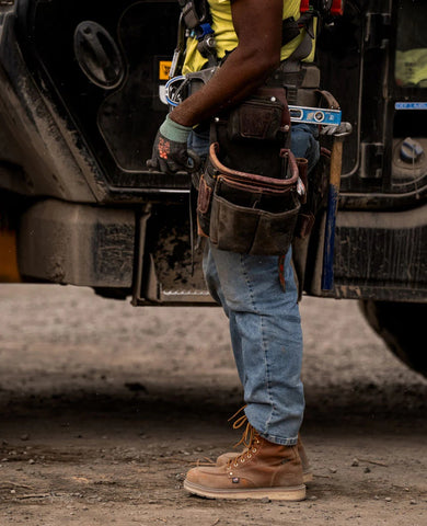 Men's Liberty 8" Waterproof Boot (Soft Toe)  |  Leather Brown/Birch