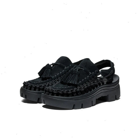 All Gender UNEEK PLT Tassel Sneaker  |  Black/Black