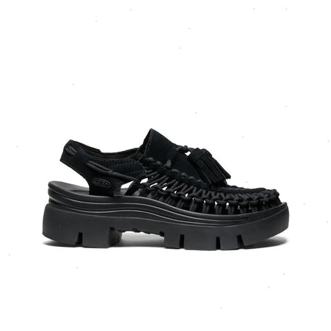 All Gender UNEEK PLT Tassel Sneaker  |  Black/Black