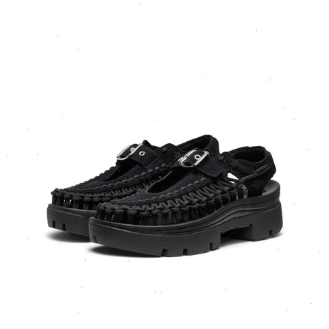 All Gender UNEEK PLT Mary Jane Sneaker  |  Black/Black