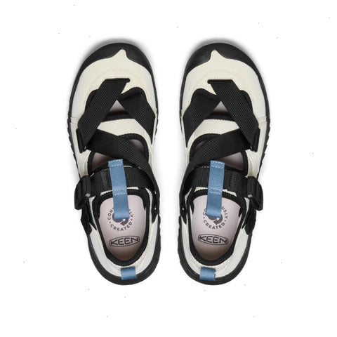All Gender Hoodzerra Sandal  |  Silver Birch/Black