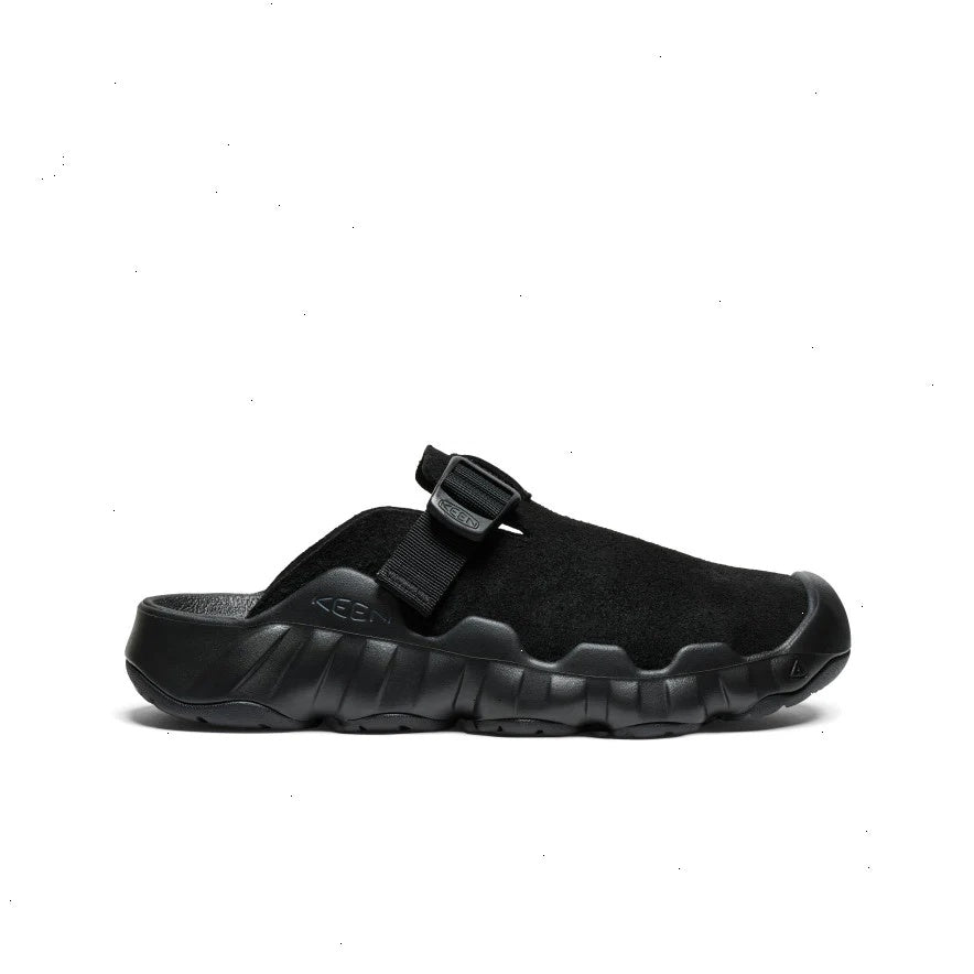 Men's Hyperport Leather Clog  |  Black/Black