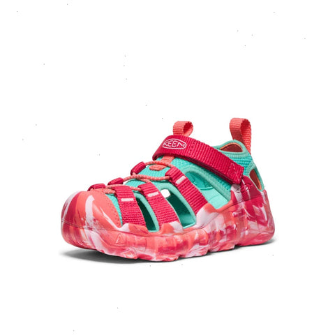 Little Kids' Hyperport H2 Sandal  |  Raspberry/Pool Blue