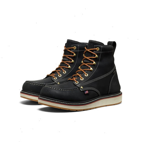Men's Liberty 6" Waterproof Boot (Carbon Toe)  |  Black/Gum
