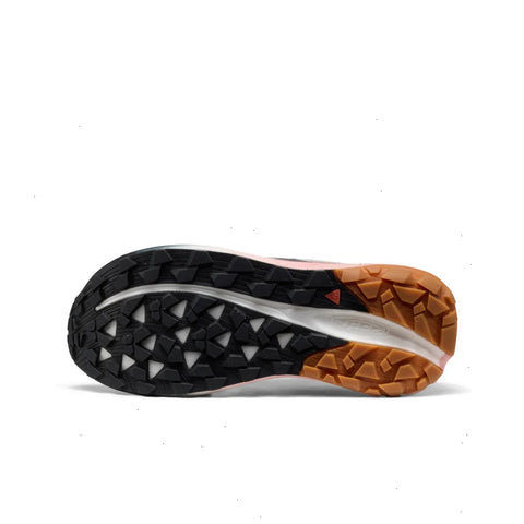 Women's Seek Trail Running Shoe  |  Black/Sunset Sand