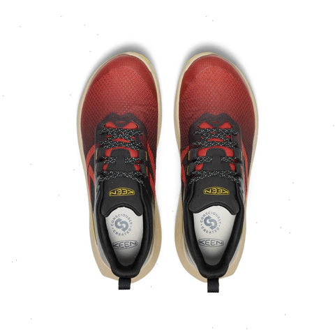 Men's 450 Dirt Waterproof Hiking Shoe  |  Red Ochre/Black