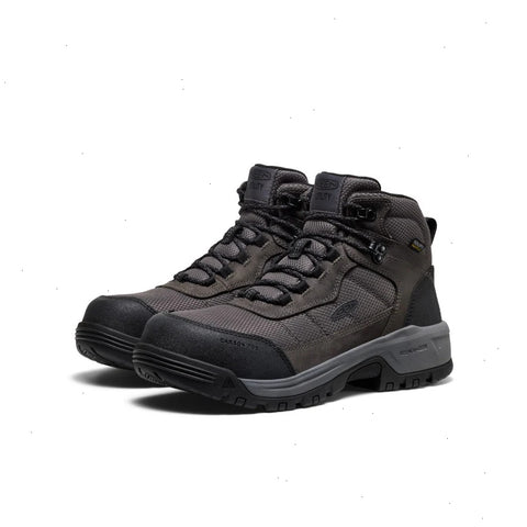Men's Skokie Waterproof Work Boot (Carbon Toe)  |  Magnet/Black