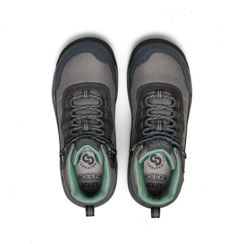 Women's Skokie Waterproof Work Boot (Carbon Toe)  |  Magnet/Black