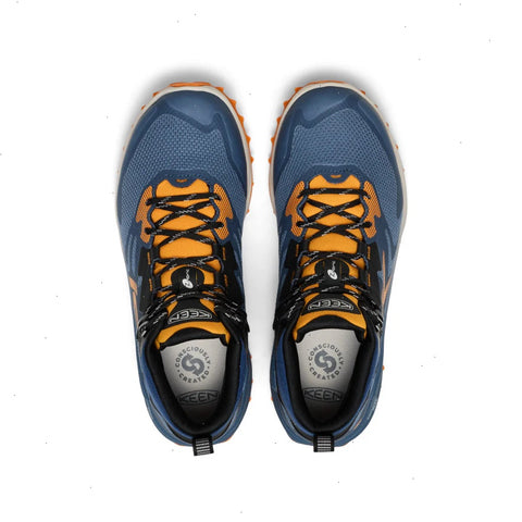 Men's Zionic NXT Waterproof Hiking Boot  |  Naval Academy/Bright Marigold